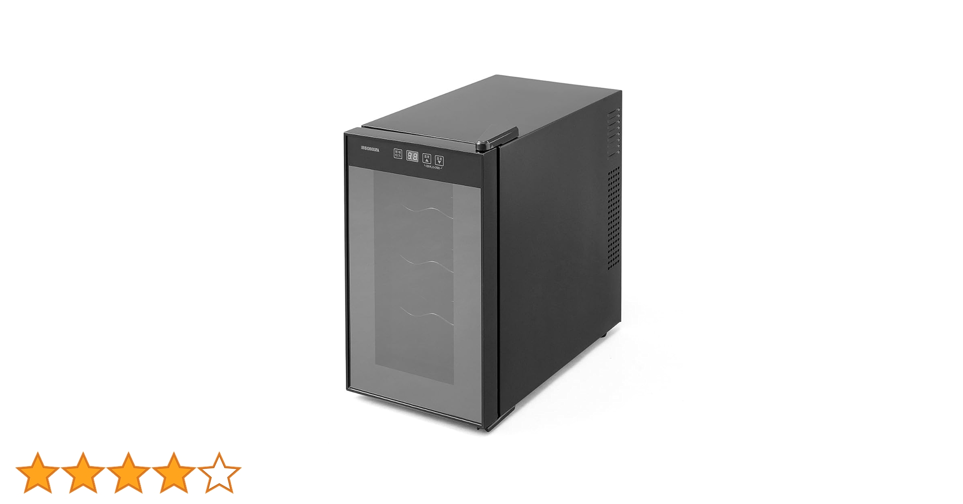 Amazon.co.jp: アイリスオーヤマ ペルチェ式ワインセラー 8本 25L Amazon.co.jp: アイリスオーヤマ ペルチェ式ワインセラー 8本 25L